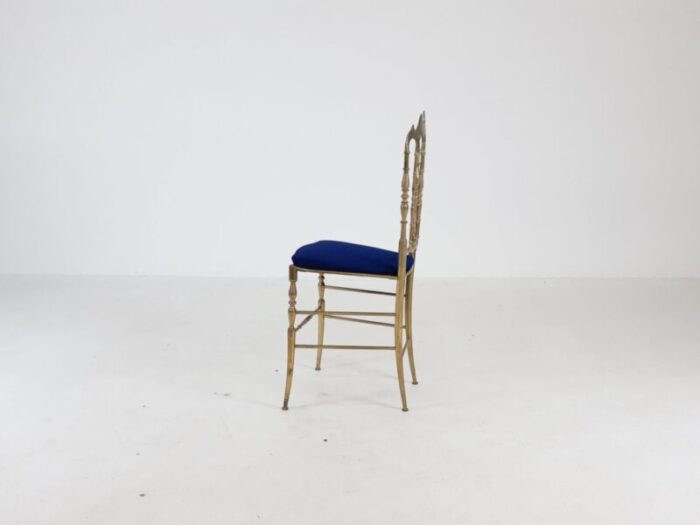 brass dining chair by giuseppe gaetano descalzi 1950s 10