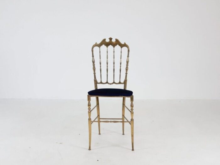 brass dining chair by giuseppe gaetano descalzi 1950s 11