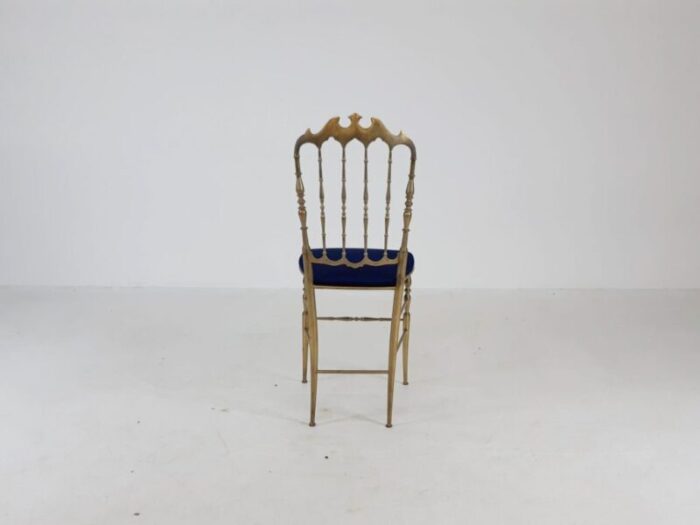 brass dining chair by giuseppe gaetano descalzi 1950s 9