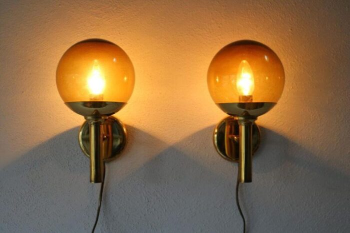 brass wall light by sven mejlstrm for mejlstrm belysning 1960s 0249