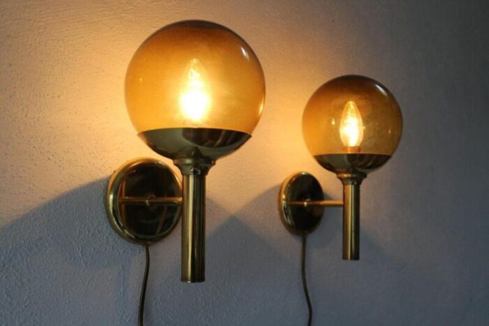 brass wall light by sven mejlstrm for mejlstrm belysning 1960s 0934