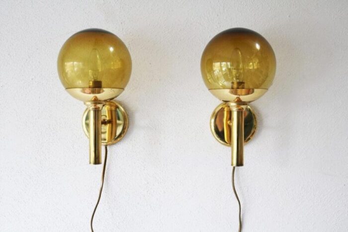 brass wall light by sven mejlstrm for mejlstrm belysning 1960s 1060