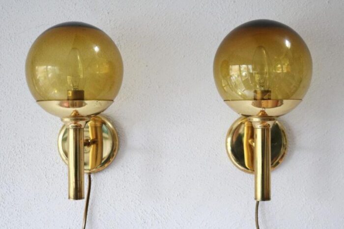 brass wall light by sven mejlstrm for mejlstrm belysning 1960s 2628