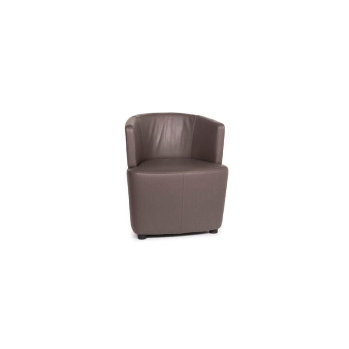 brown leather armchair from walter knoll 1