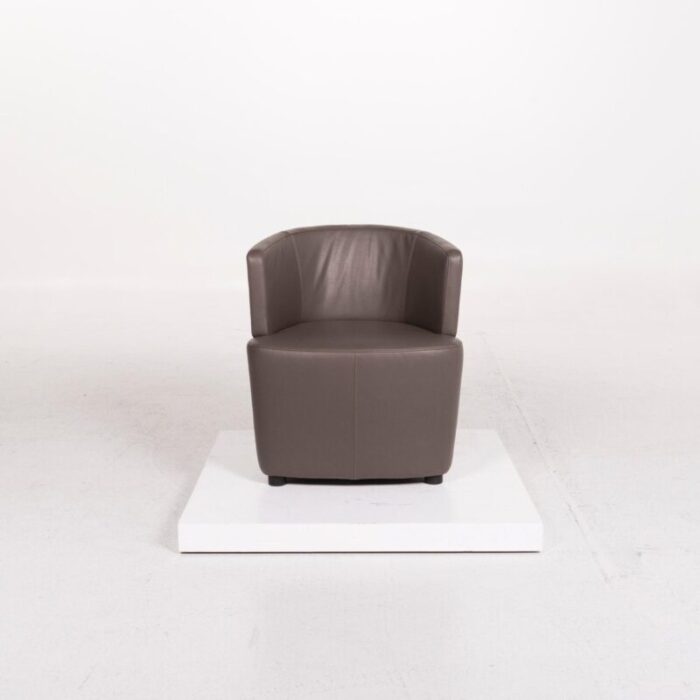 brown leather armchair from walter knoll 5