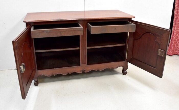 buffet of port nantais in cuban mahogany 1770s 4