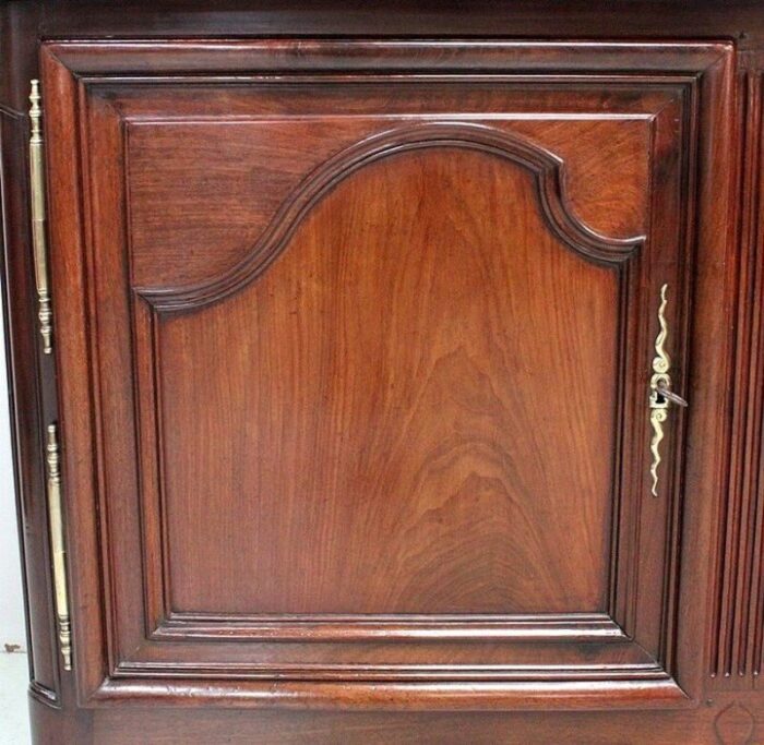 buffet of port nantais in cuban mahogany 1770s 8