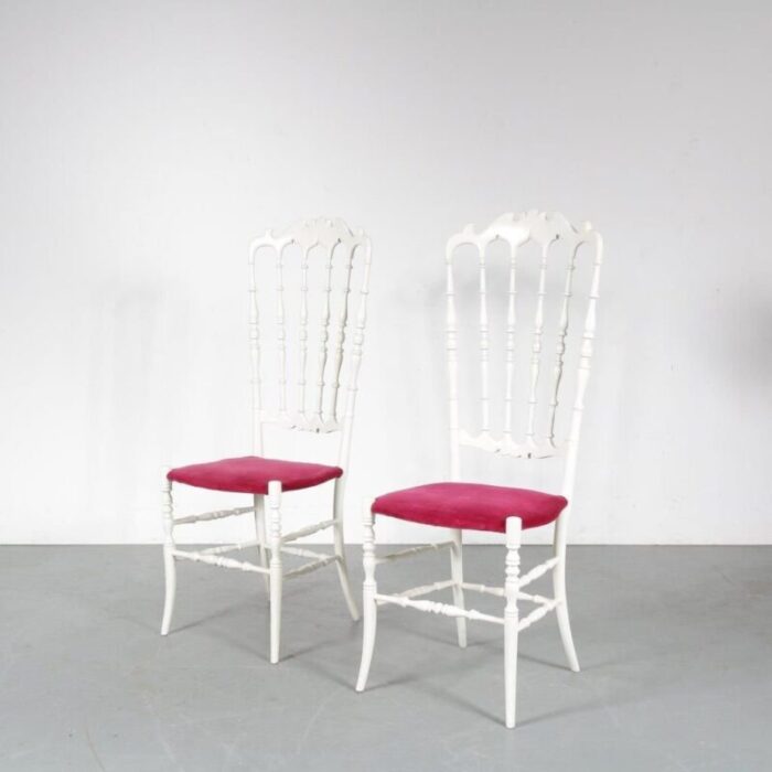 chairs from chiavari 1960s set of 2 1