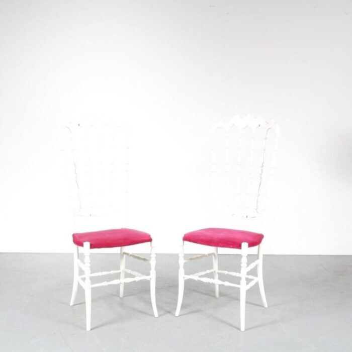 chairs from chiavari 1960s set of 2 3