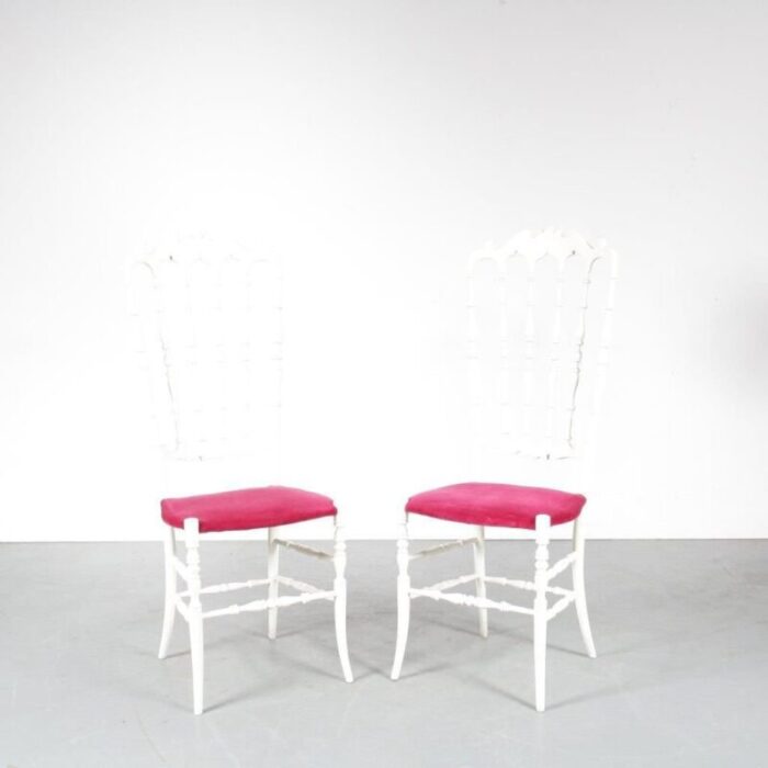 chairs from chiavari 1960s set of 2 4