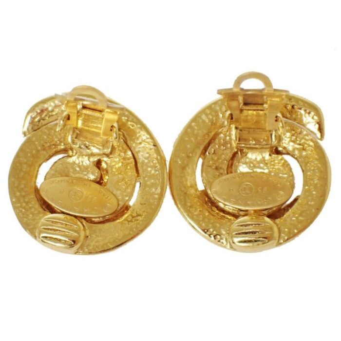 chanel coco mark earrings 2 pieces 8507