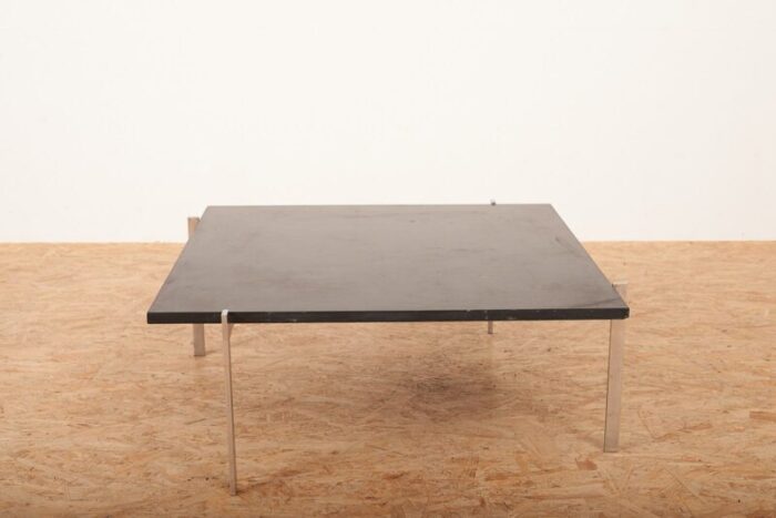 chrome plated model pk 61 coffee table by poul kjaerholm for e kold christensen 1950s 1