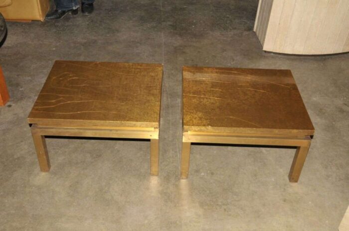 coffee tables by guy lefevre for maison jansen 1950s set of 2 6