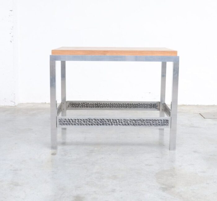 console table by w luyckx for aluclair belgium 1970s 3