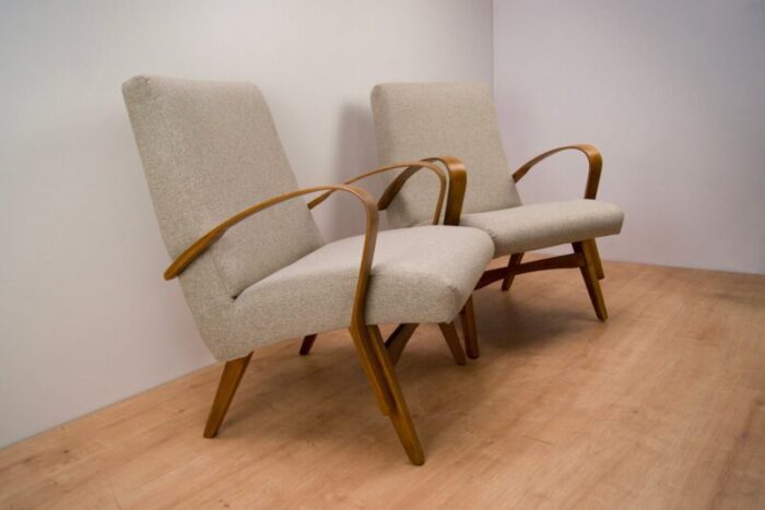 czech armchairs 1960s set of 2 2