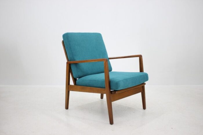 danish beech armchair 1960s 3