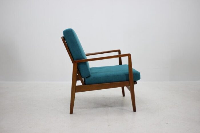 danish beech armchair 1960s 4