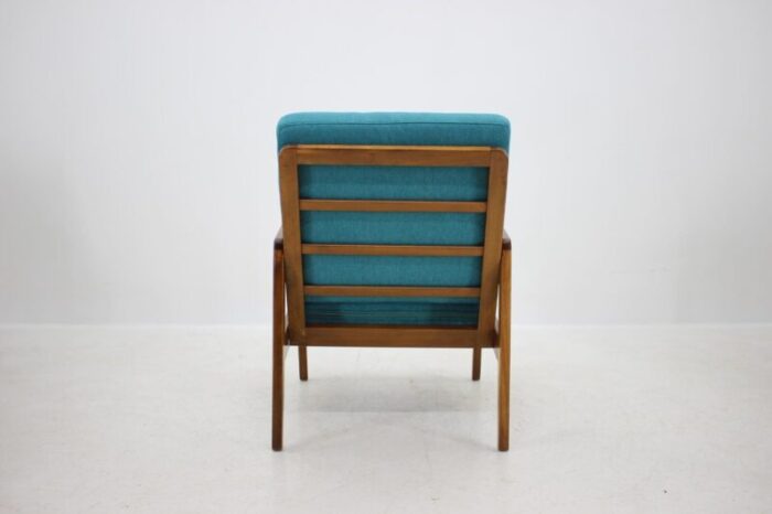 danish beech armchair 1960s 5