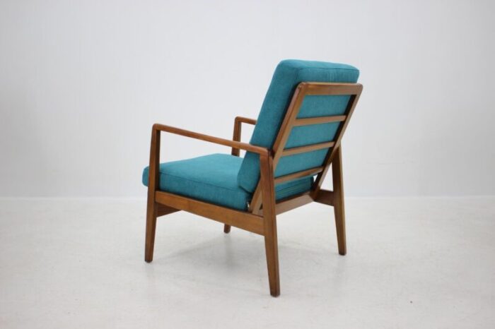 danish beech armchair 1960s 6