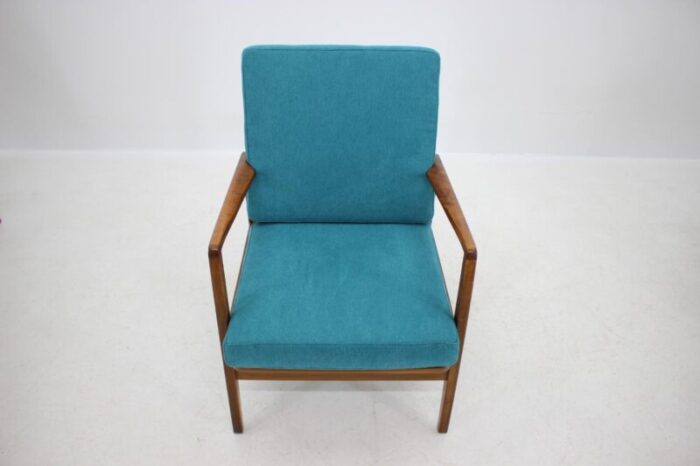 danish beech armchair 1960s 7