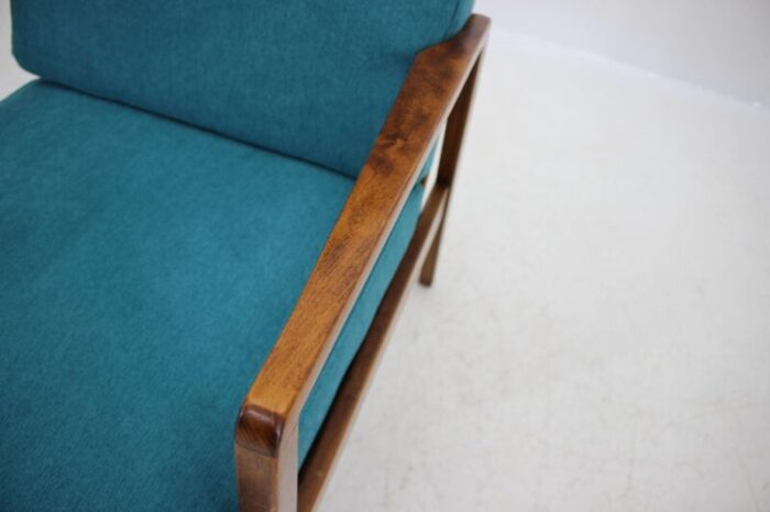 danish beech armchair 1960s 9