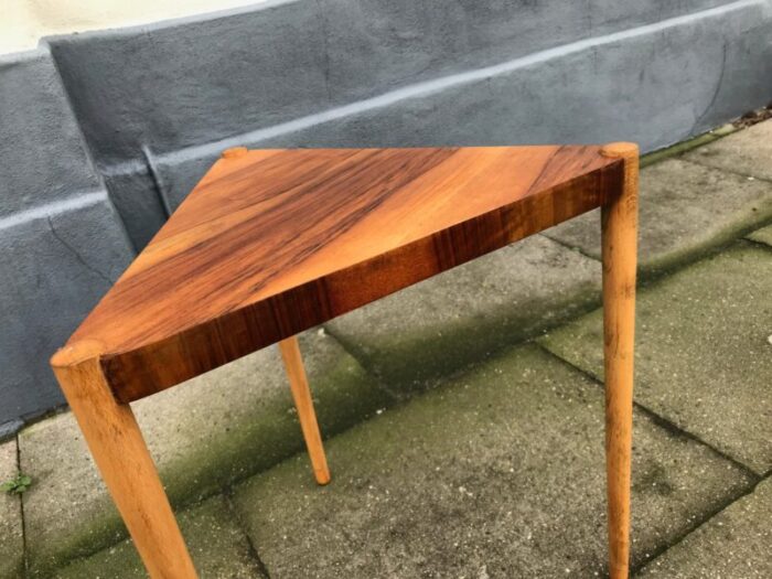 danish modern walnut oak side table by edmund jorgensen 1960s 4