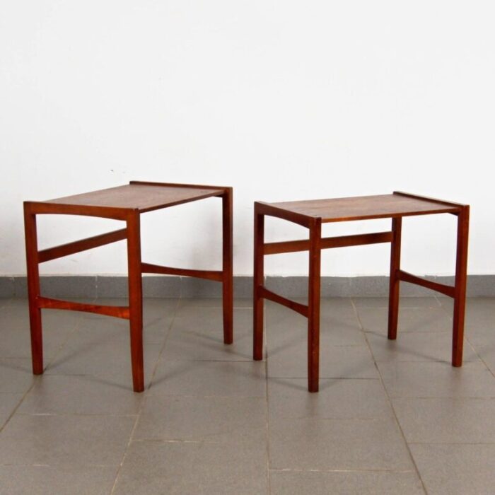 danish nesting tables 1964 set of 2 3