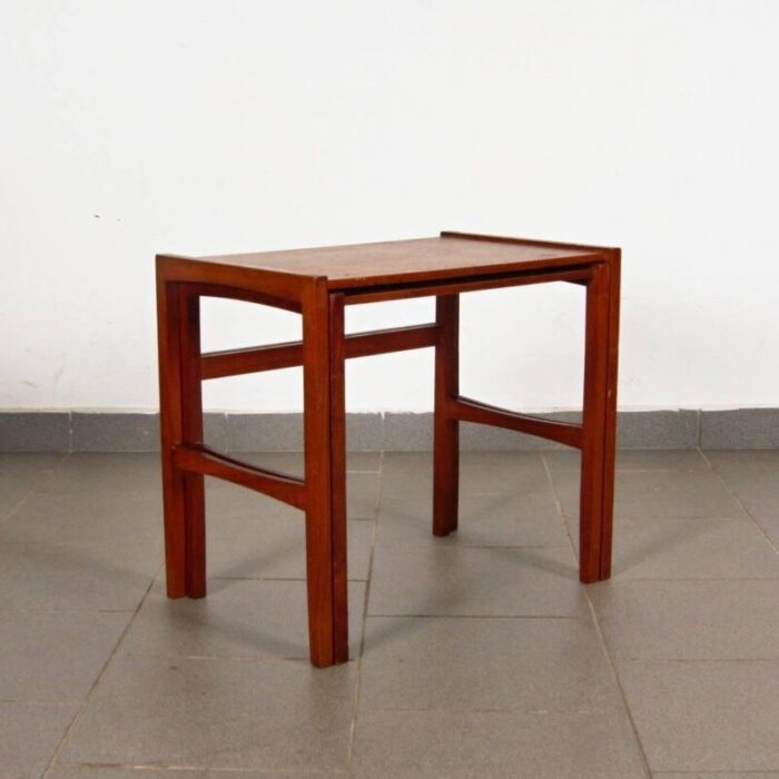 danish nesting tables 1964 set of 2 4