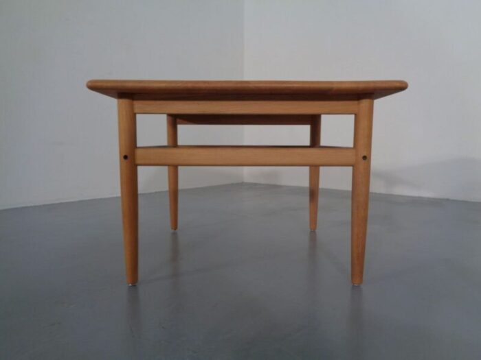 danish oak sofa table by niels bach 1960s 11