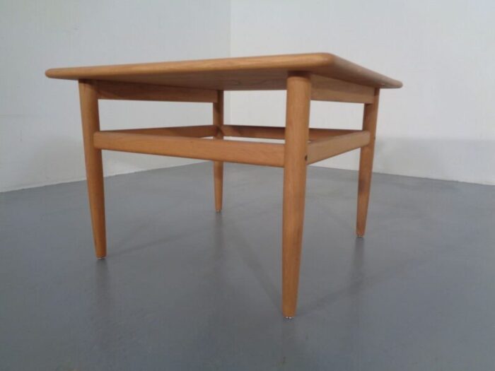 danish oak sofa table by niels bach 1960s 13