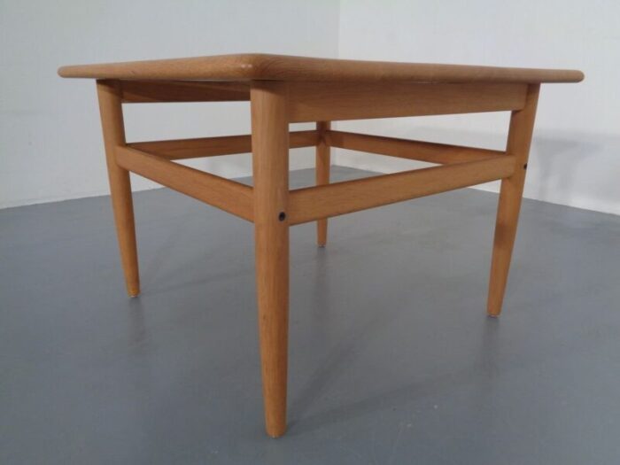 danish oak sofa table by niels bach 1960s 14