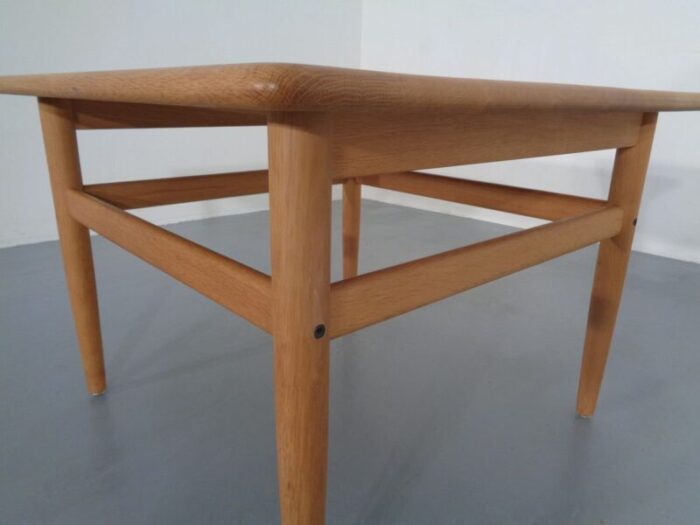 danish oak sofa table by niels bach 1960s 7