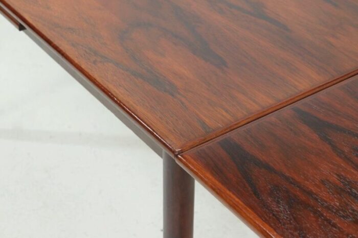 danish rosewood extendable dining table 1960s 2