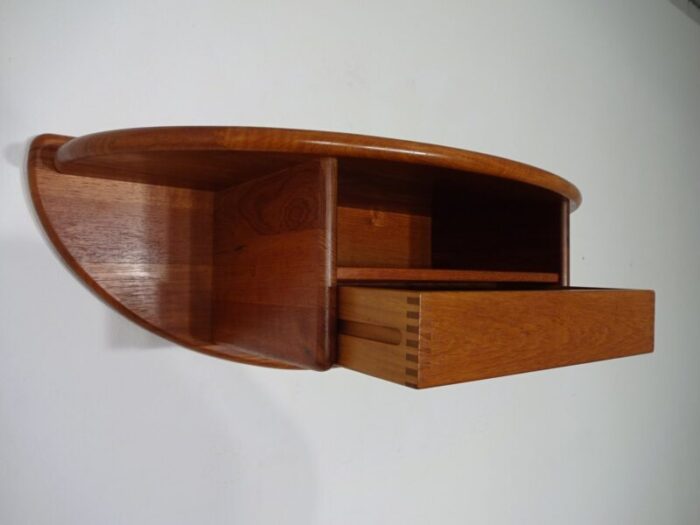 danish teak wall unit 1970s 3