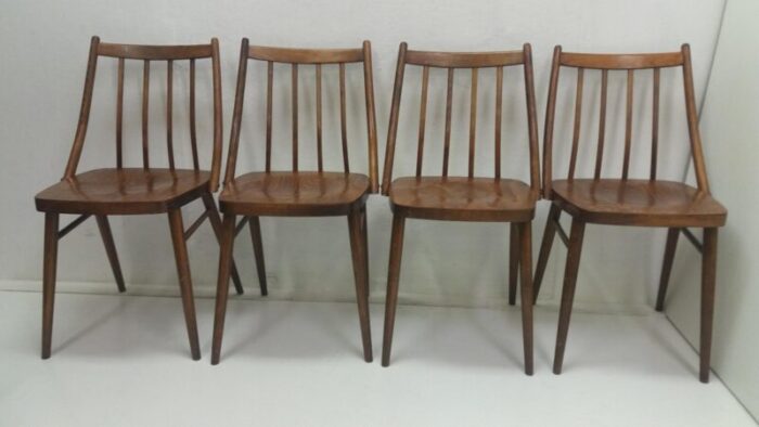 dining chairs by antonin suman 1966 set of 4 2