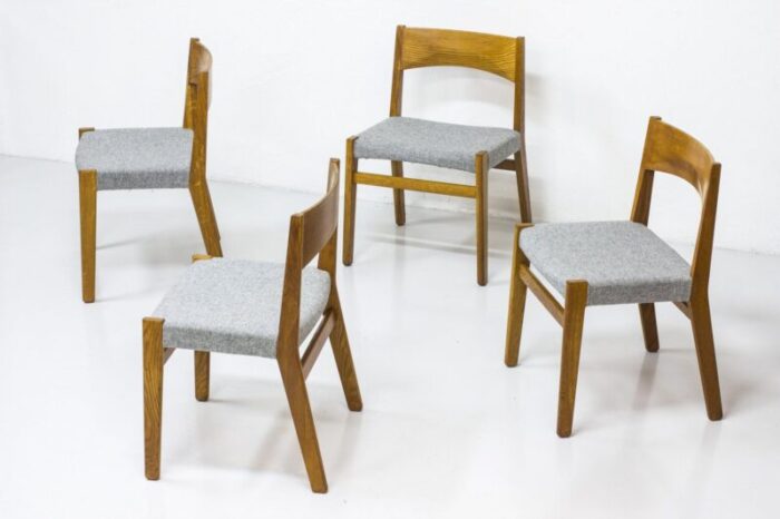 dining chairs by john vedel rieper for erhard rasmussen 1957 set of 4 2