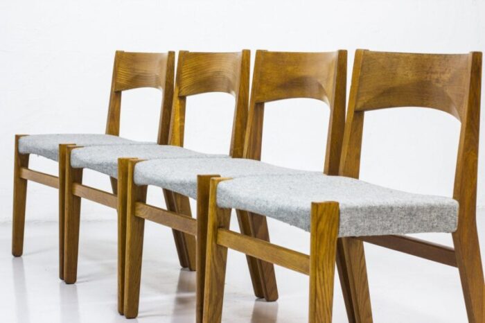 dining chairs by john vedel rieper for erhard rasmussen 1957 set of 4 6