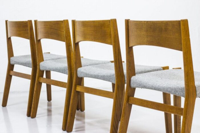 dining chairs by john vedel rieper for erhard rasmussen 1957 set of 4 7