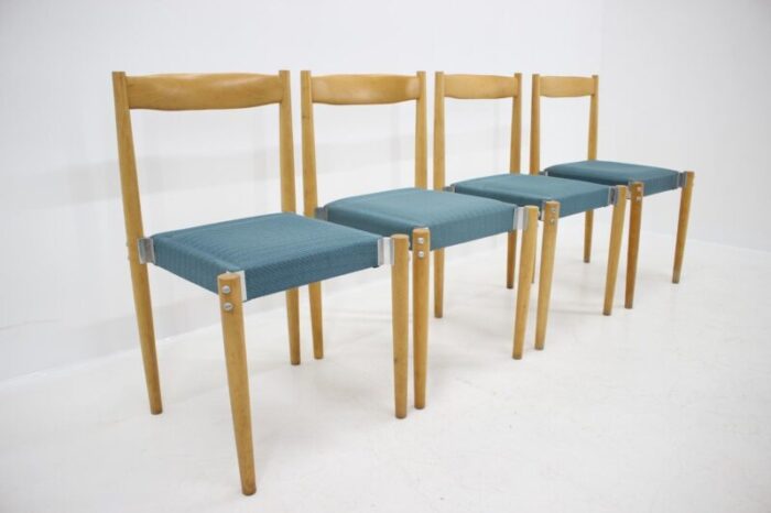 dining chairs by miroslav navratil 1970s set of 4 2 1