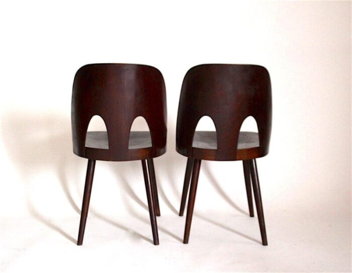 dining chairs by oswald haerdtl 1950s set of 2 4