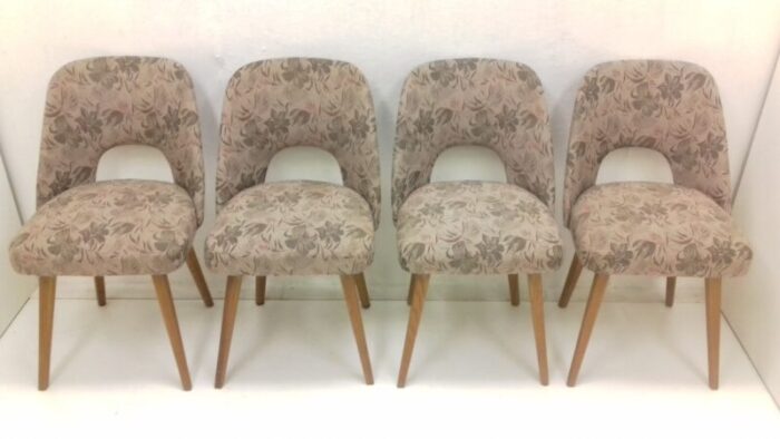 dining chairs by oswald haerdtl 1950s set of 4 1