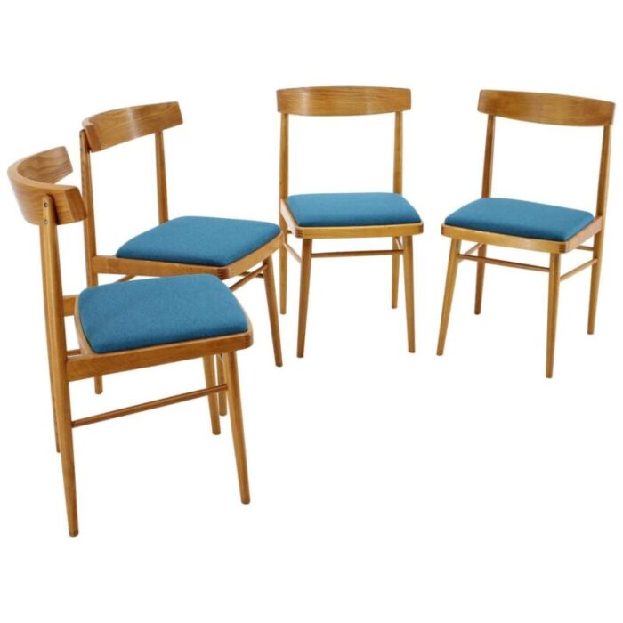 dining chairs from thonet 1970s set of 4 1