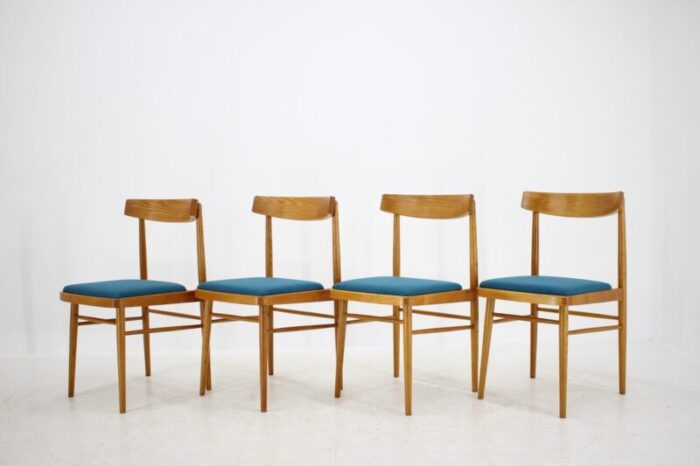 dining chairs from thonet 1970s set of 4 2