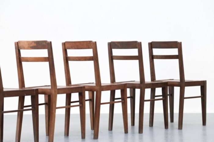 dining chairs in the style of rene gabriel 1960s set of 6 5