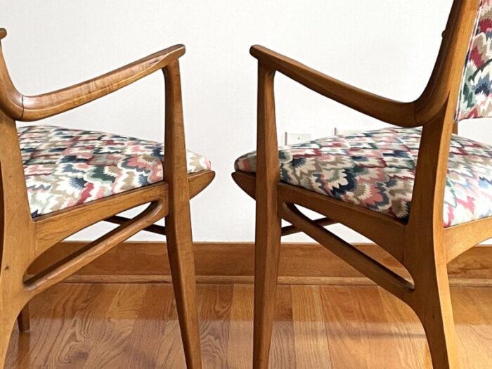 drexel profile arm chairs by john van koert a pair 1471