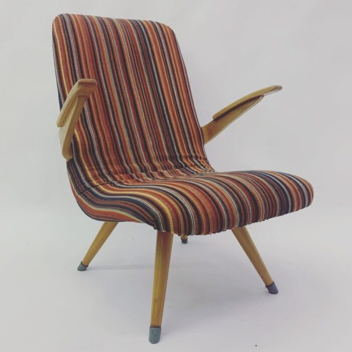 dutch lounge chair by c van os for culemborg 1950s 1