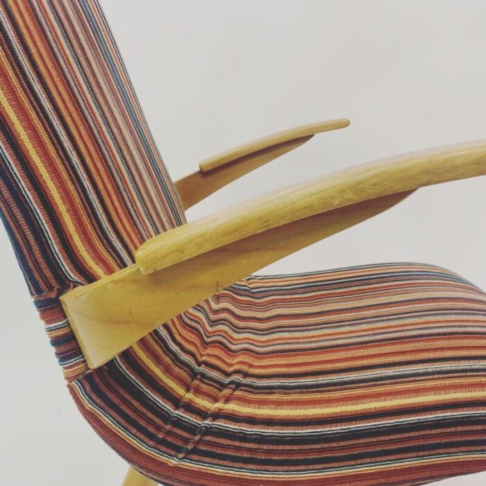 dutch lounge chair by c van os for culemborg 1950s 2