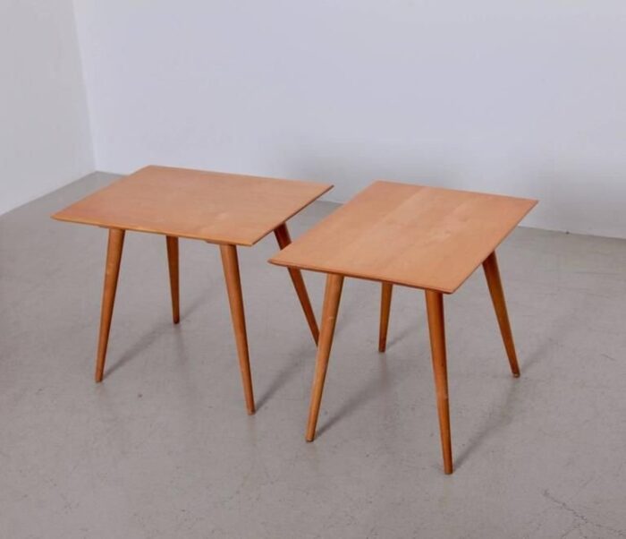 end tables by paul mccobb for planner group 1950s set of 2 4