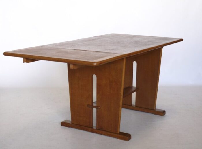 extendable dining table by bas van pelt for ems overschie 1930s 4