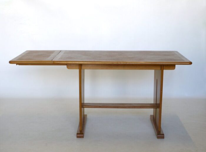 extendable dining table by bas van pelt for ems overschie 1930s 5